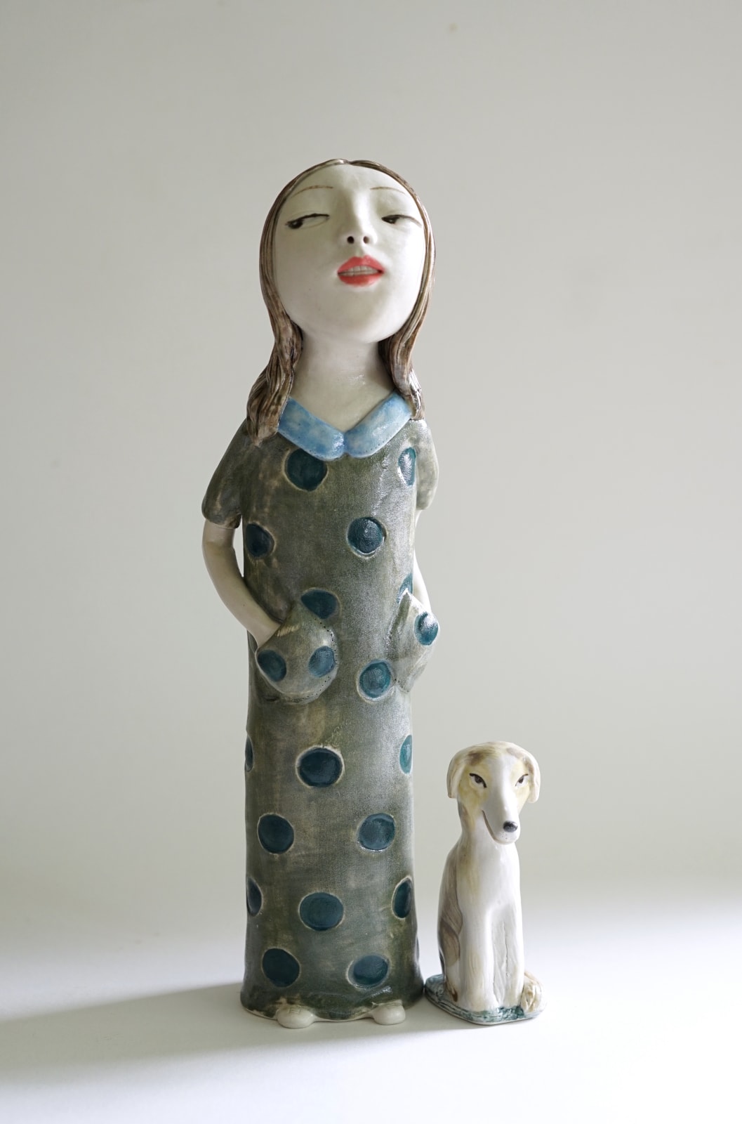 Dai Li, May with her dog, 2024