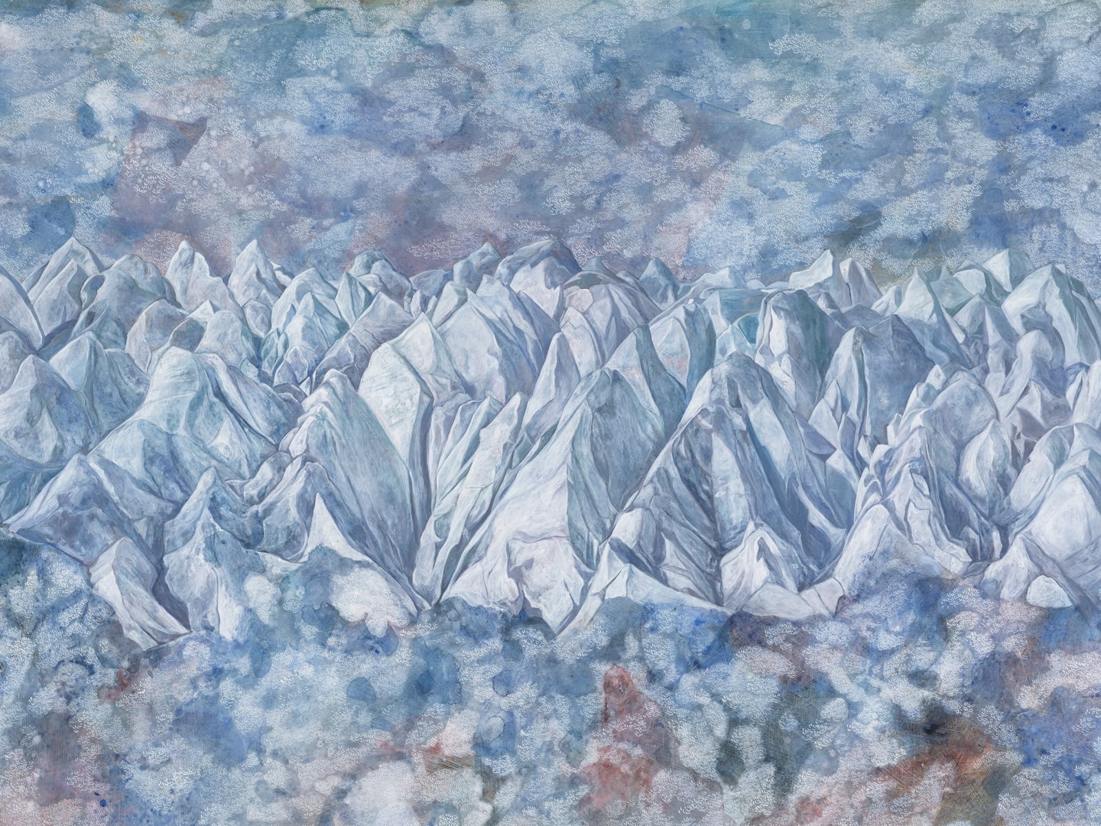 Sue Lovegrove, Meltwater no. 619, 2024