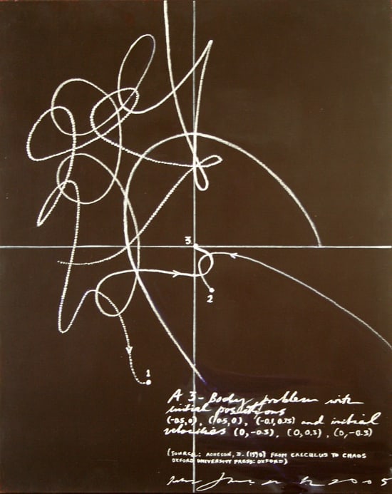 Peter James Smith, Turbulence: Three Bodies In Relative Motion, 2005