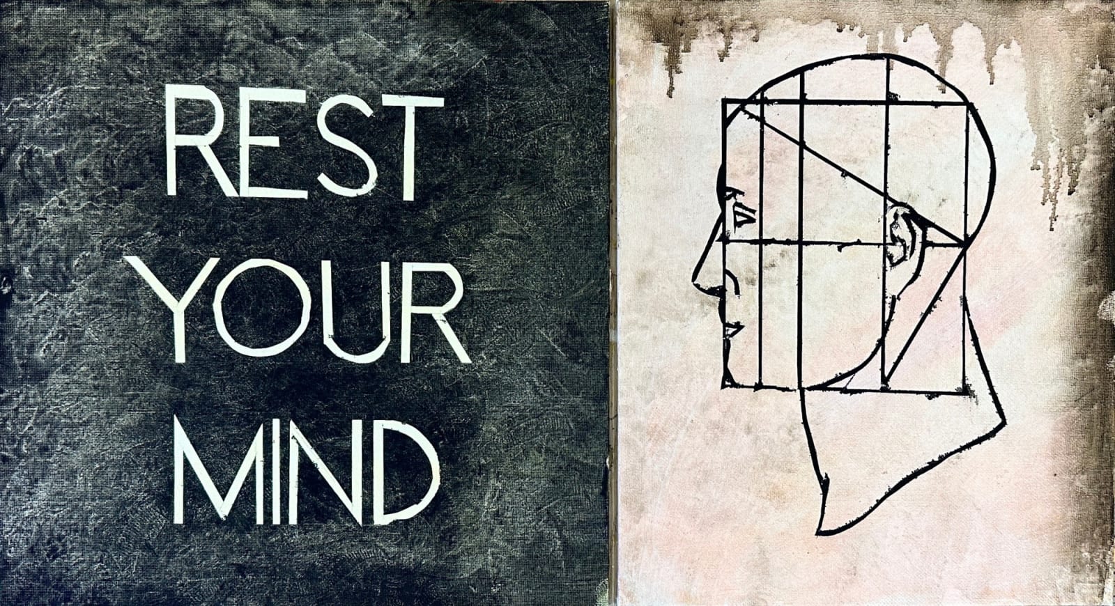Imants Tillers, Rest your Mind II, 2024