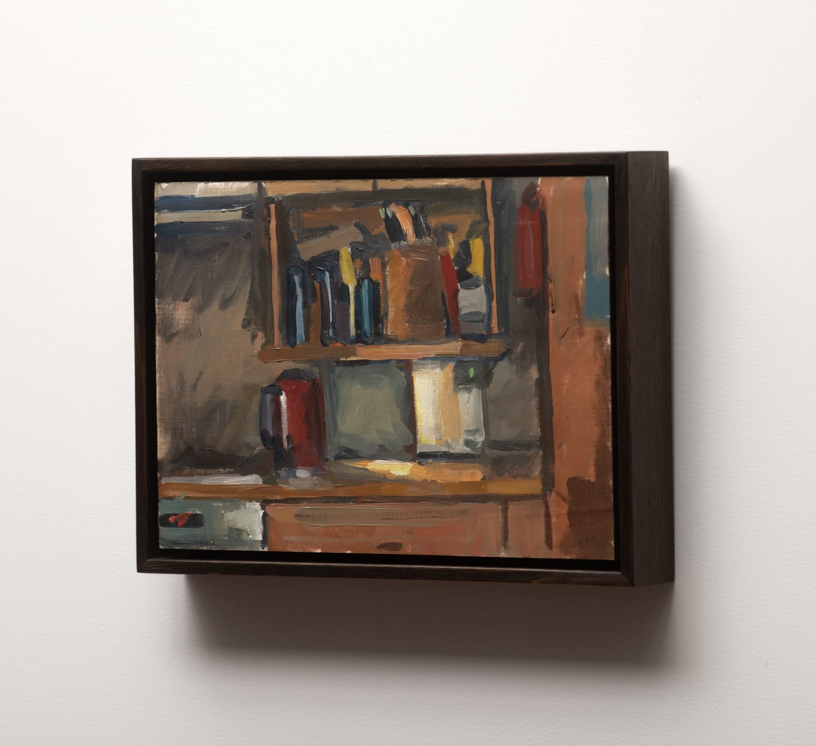 Rachel Milne, Kitchen at Night, 2022