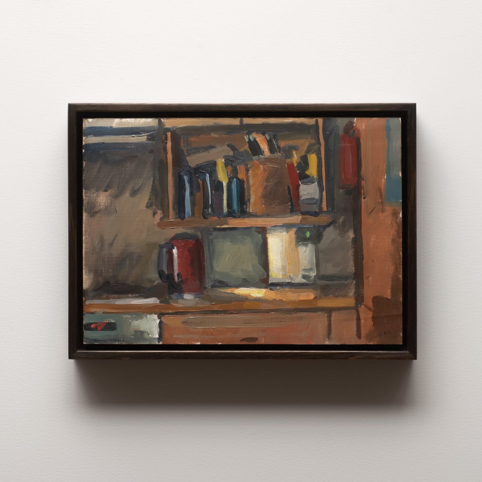 Rachel Milne, Kitchen at Night, 2022