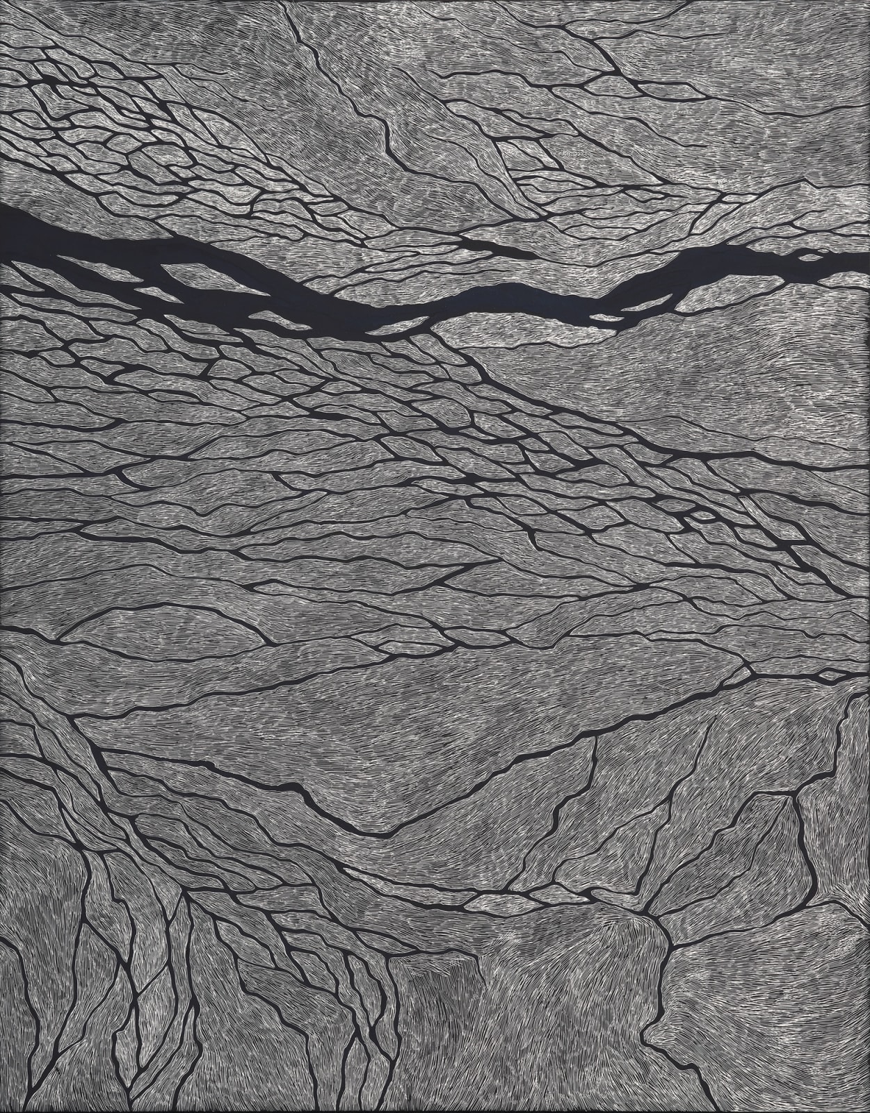 Sue Lovegrove, Meltwater no. 17.1, 2024