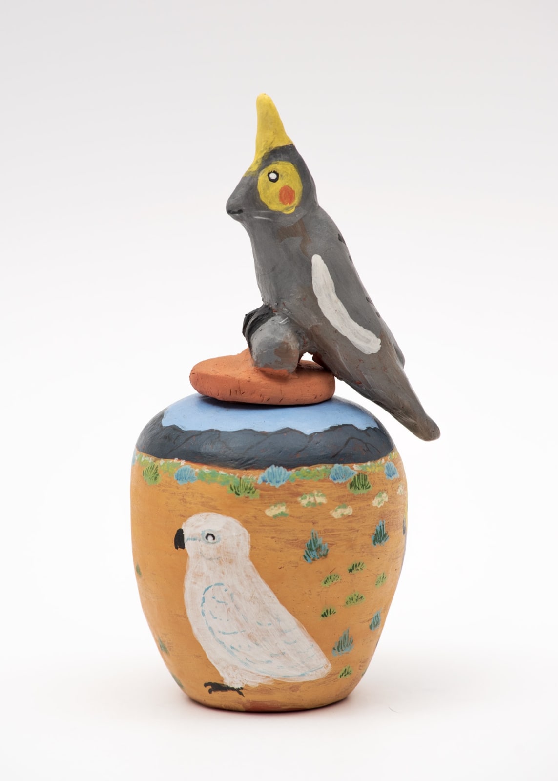 Dawn Wheeler Ngala, Errawarlkara (cockatiel), 2019