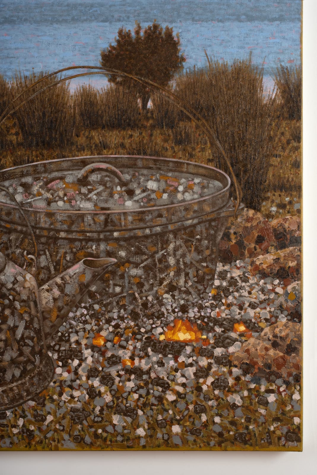 Richard Wastell, Old ways, new mornings at Lake Sorell, 2021