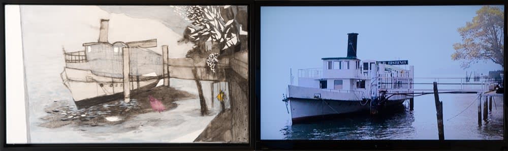 Jonathan Kimberley, Tremezzo Afterimage II, 2013