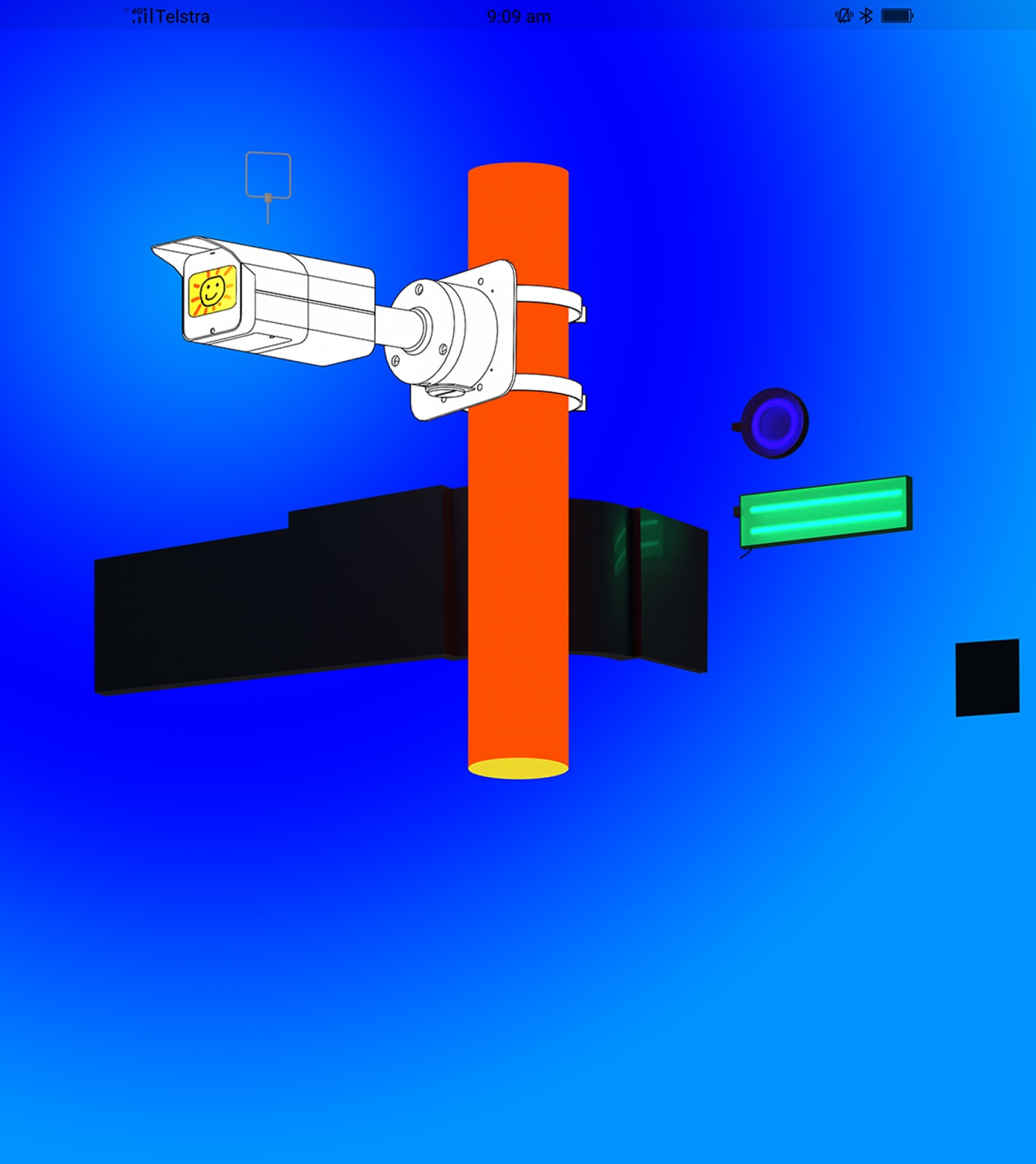 Alex Davern, The clouds have cameras, 2021