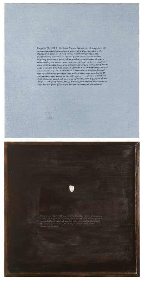 Julie Gough, Escape 2, 2007