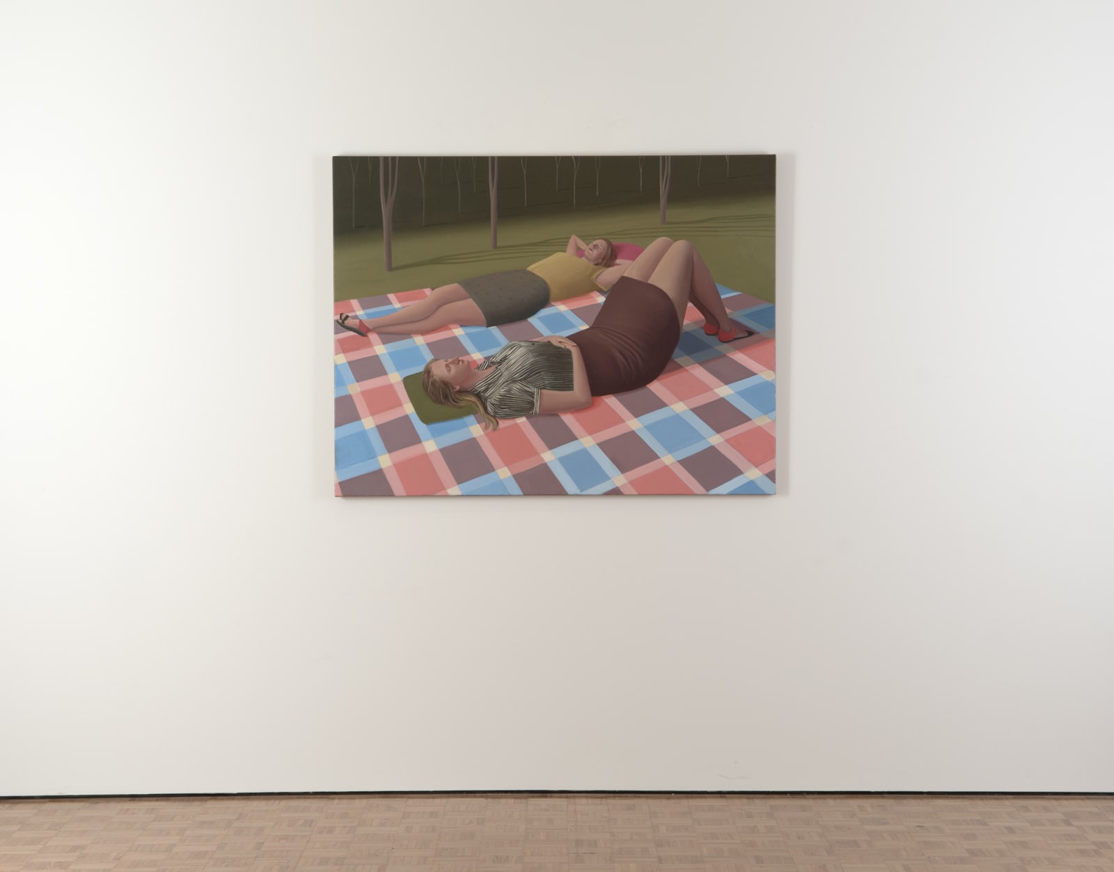 Prudence Flint, Large Tartan Blanket, 2016
