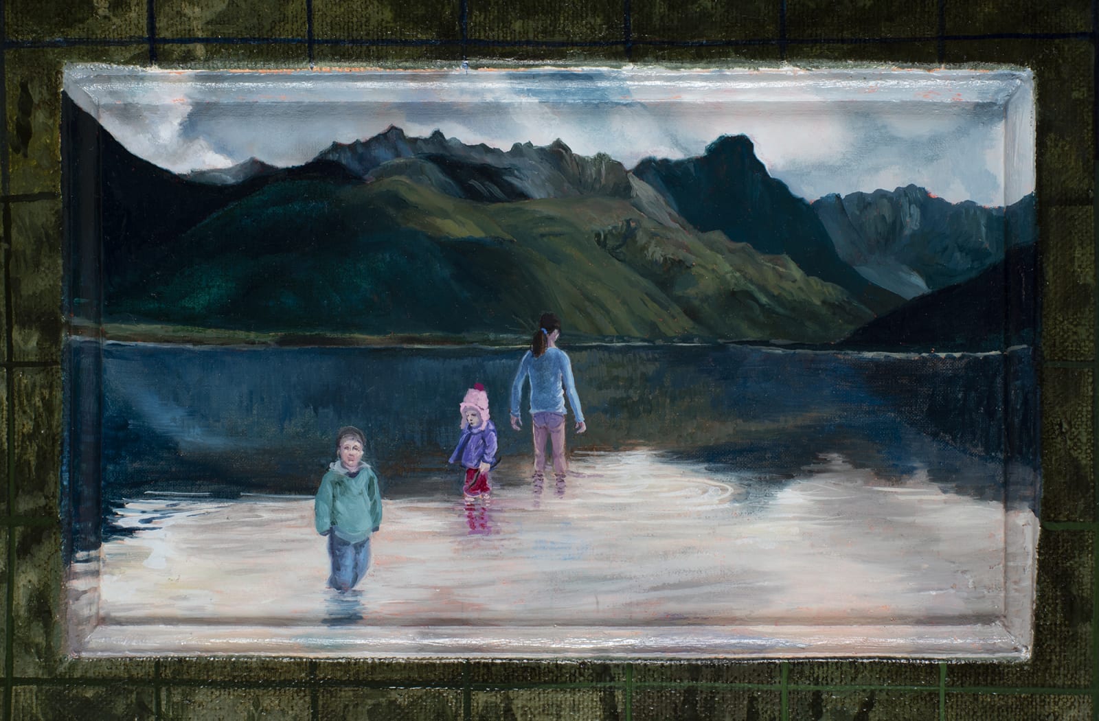 David Keeling and Danielle Wood, The road back (inset after Olegas Truchanas), 2021