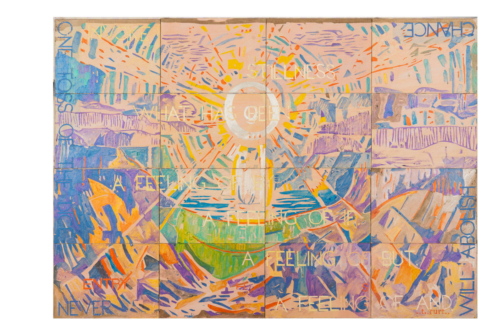 Imants Tillers, Nature Speaks: HS, 2024
