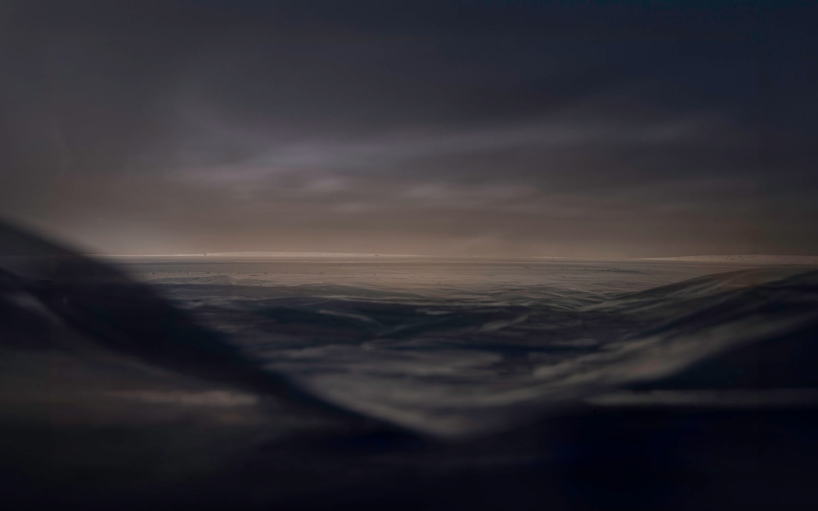 Rosie Hastie, Horizon's embrace: cloud-veiled mountain majesty, 2024