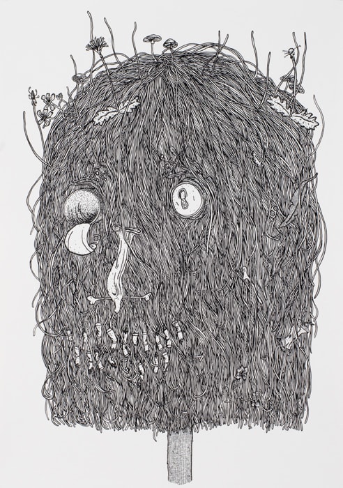 Tom O'Hern, It’s a decoy for when they come looking for me and I’m behind them with a shovel, 2010