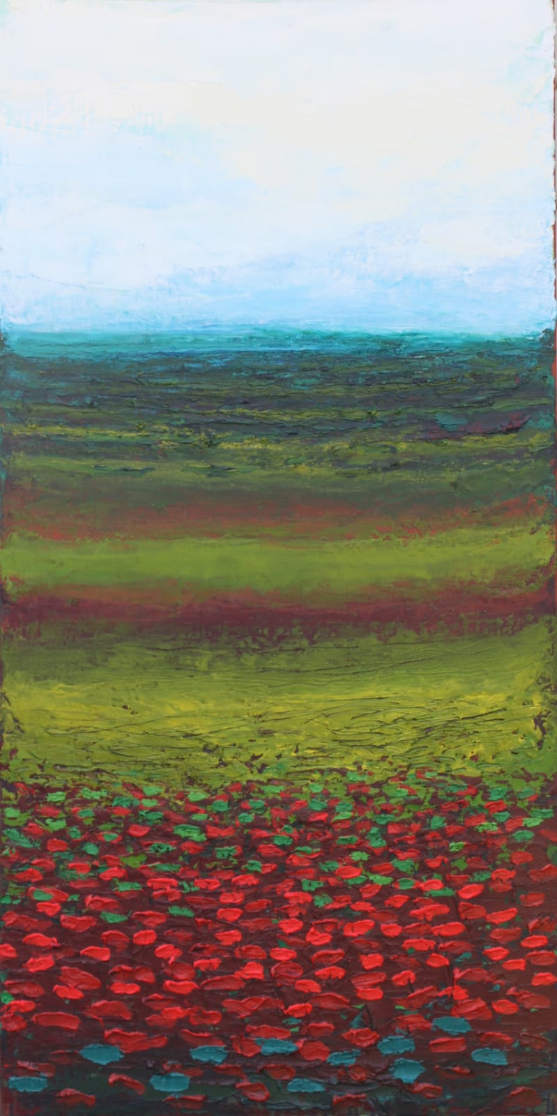 Patrick Grieve, Worked Farm Field, Forth River Valley, 2015