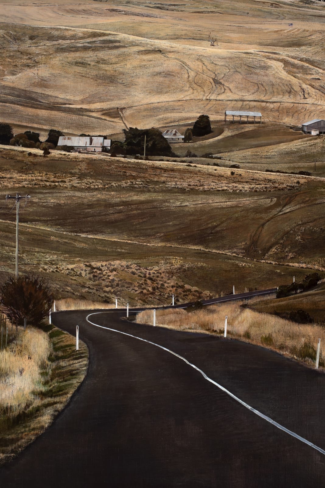 Stephanie Tabram, On Hollow Tree Road, 2023
