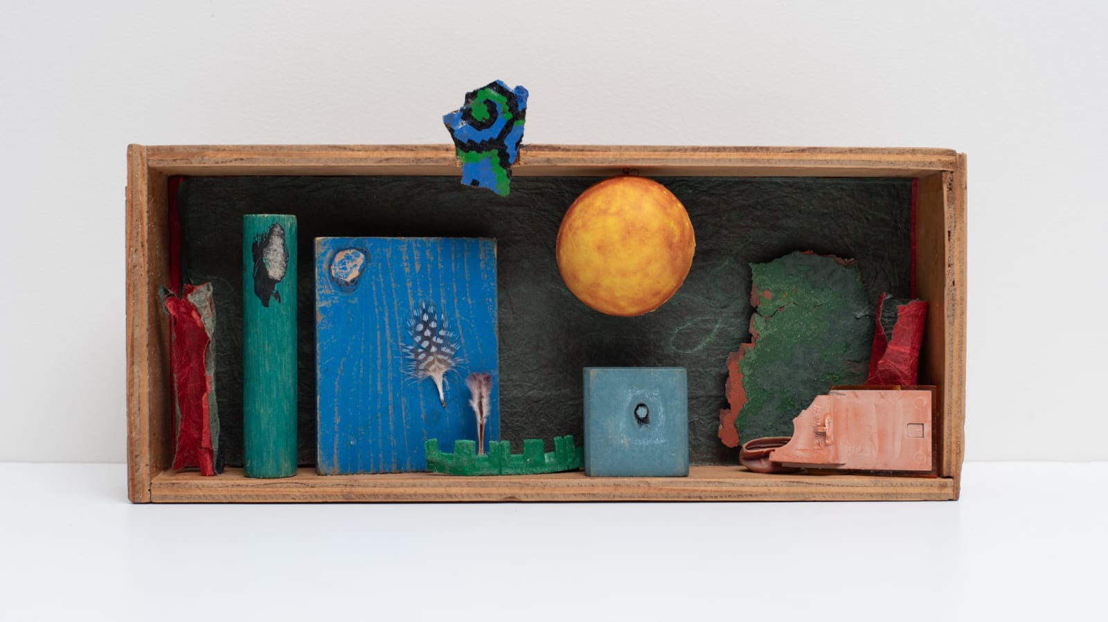 Irene Briant, Blue and Green, 2024