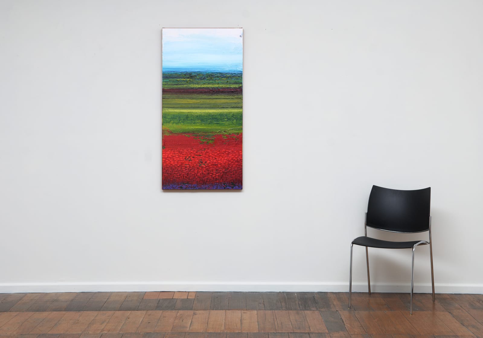 Patrick Grieve, Fading sight far off inlet and Sassafras farmland, 2019