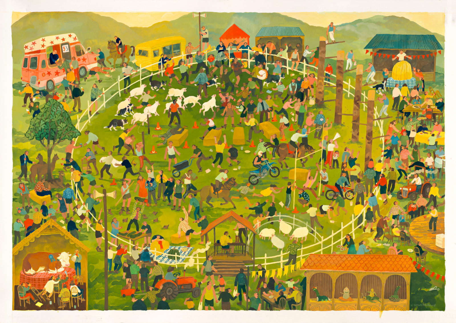 Nicola Gower Wallis, Show Day, 2023