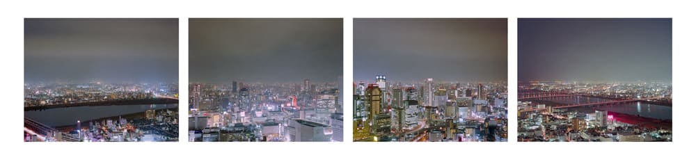 David Stephenson, Osaka from Umeda Sky Building, 2010