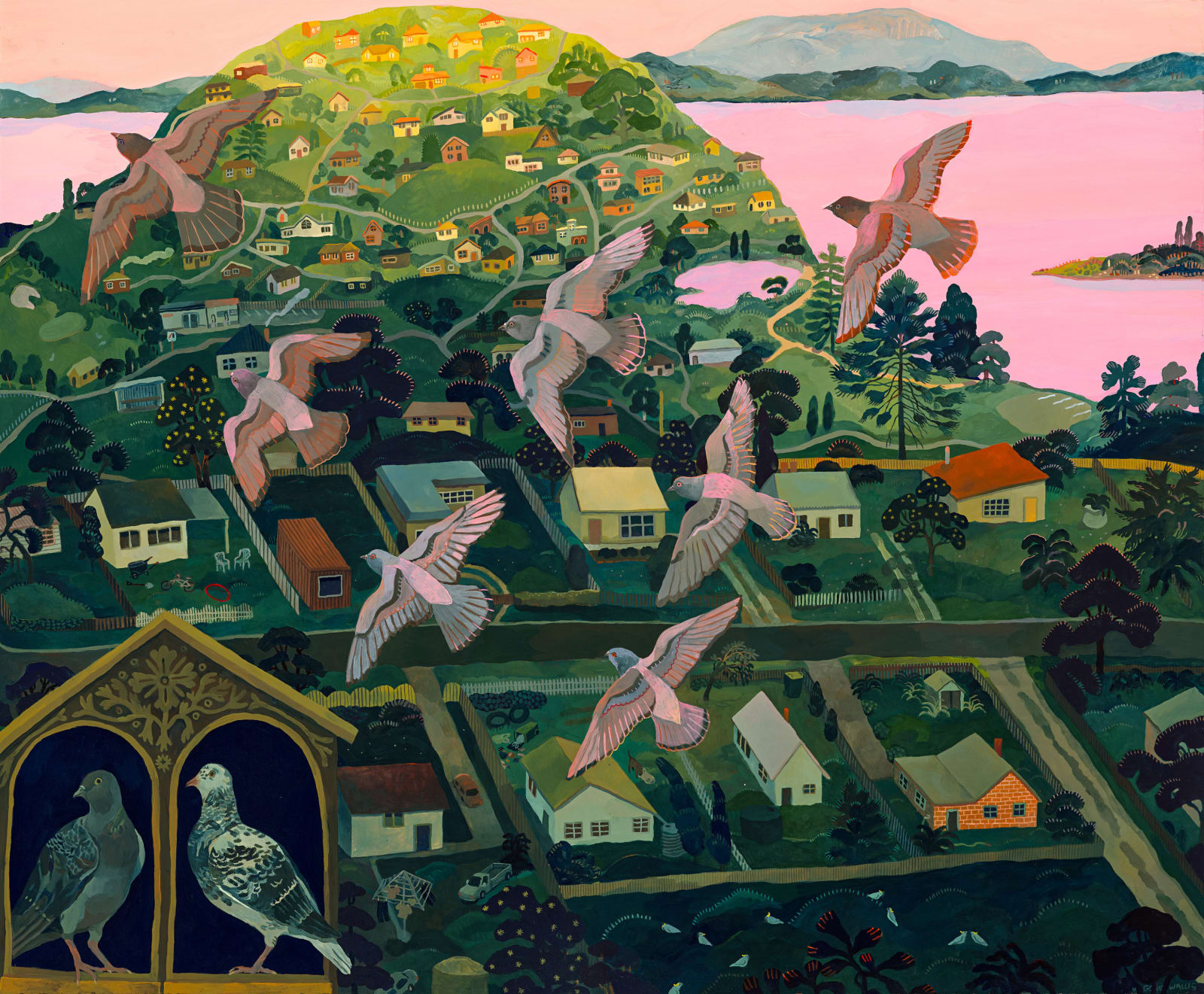 Nicola Gower Wallis, A Walk Down 7th Avenue, 2025