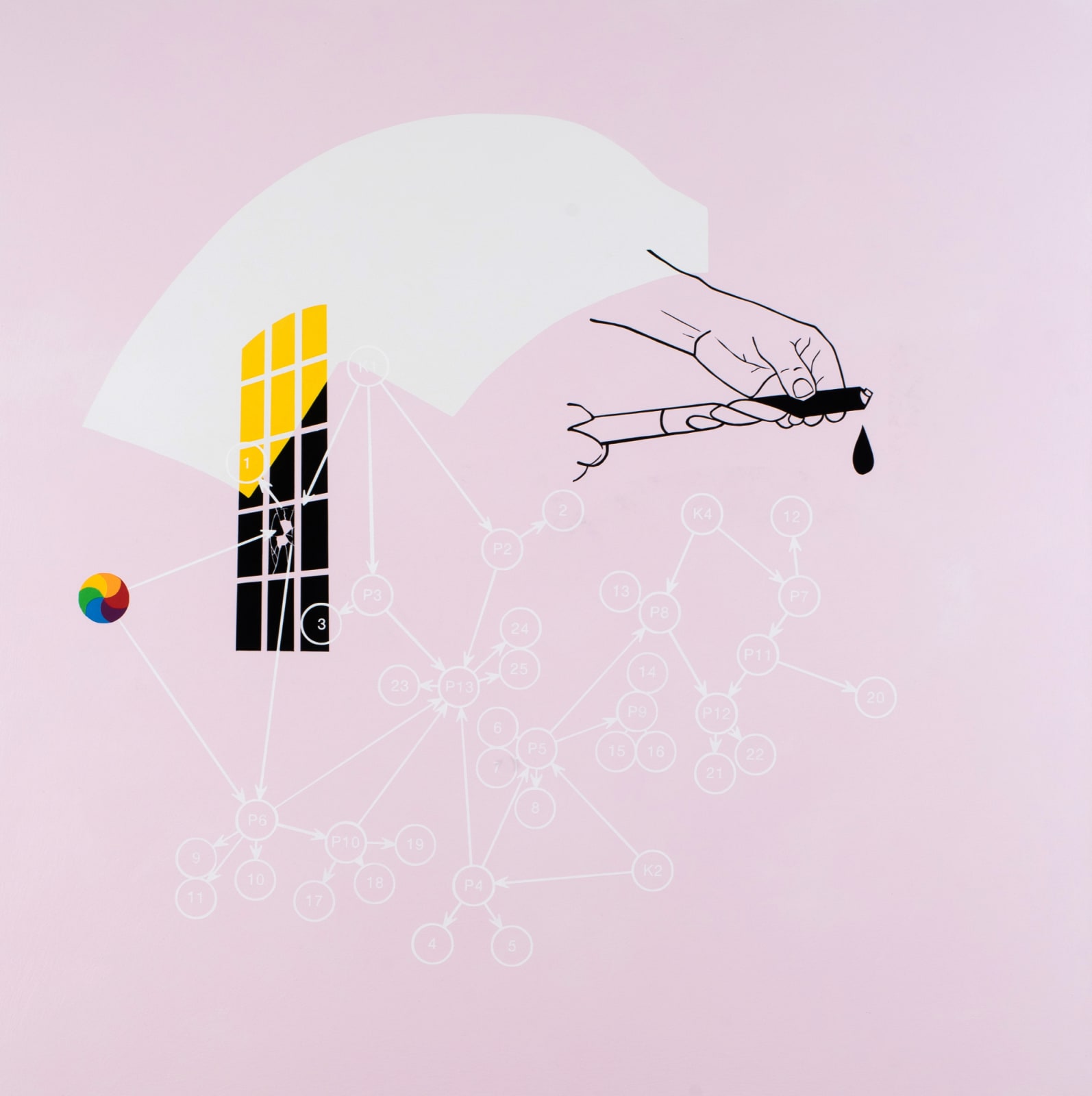 Alex Davern, Anointed with Oil, 2019