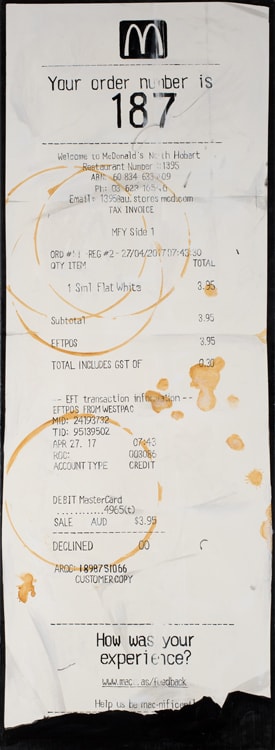 Robert O’Connor, Cryptolalia #6, 2017