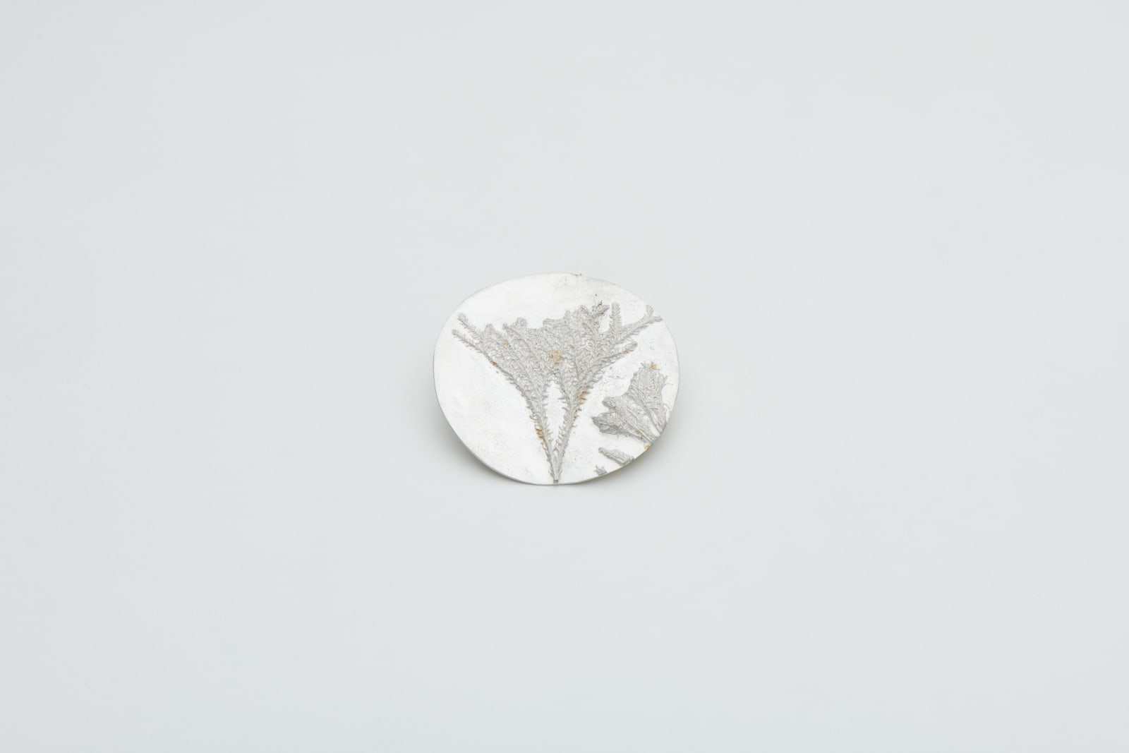 Marian Hosking, Round Moss Brooch, 2021
