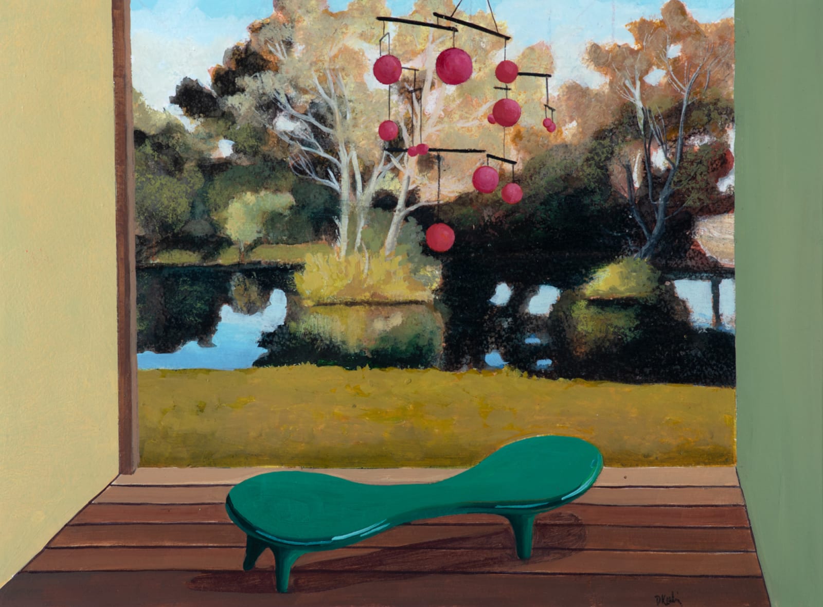 David Keeling, New room I, 2011
