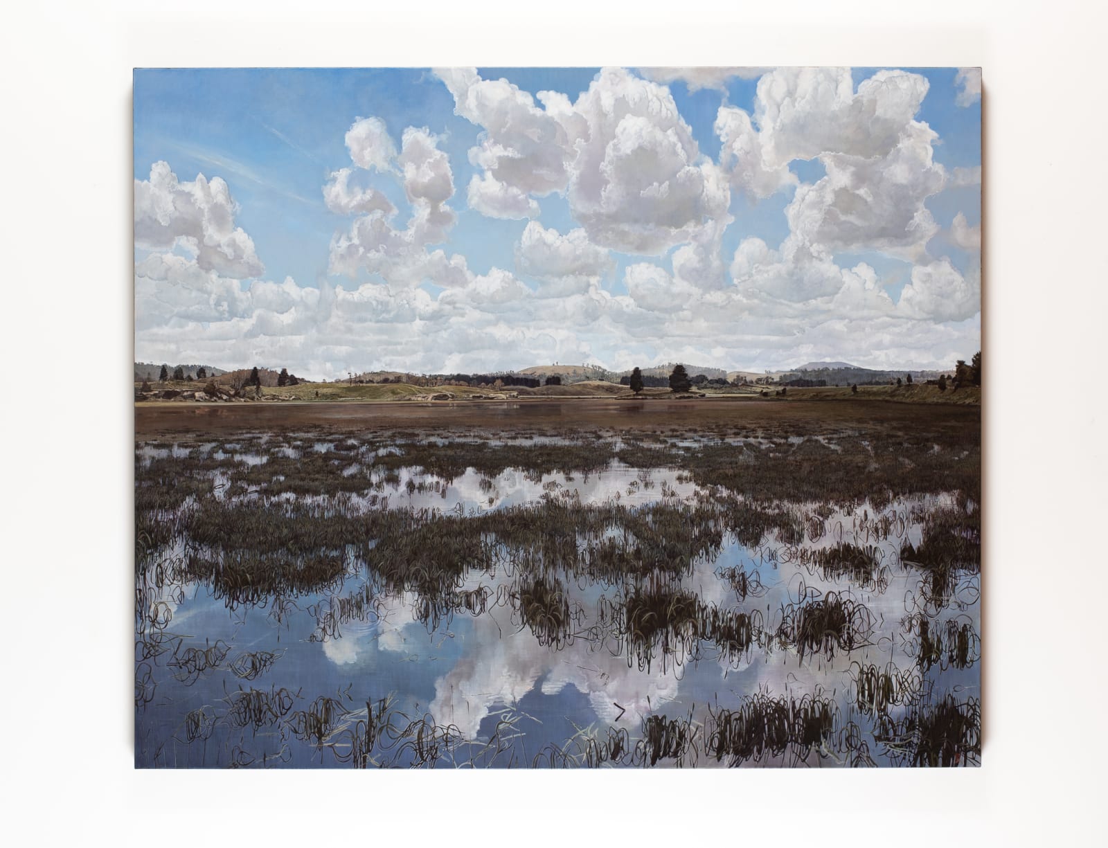 Stephanie Tabram, Above the Lake, 2021