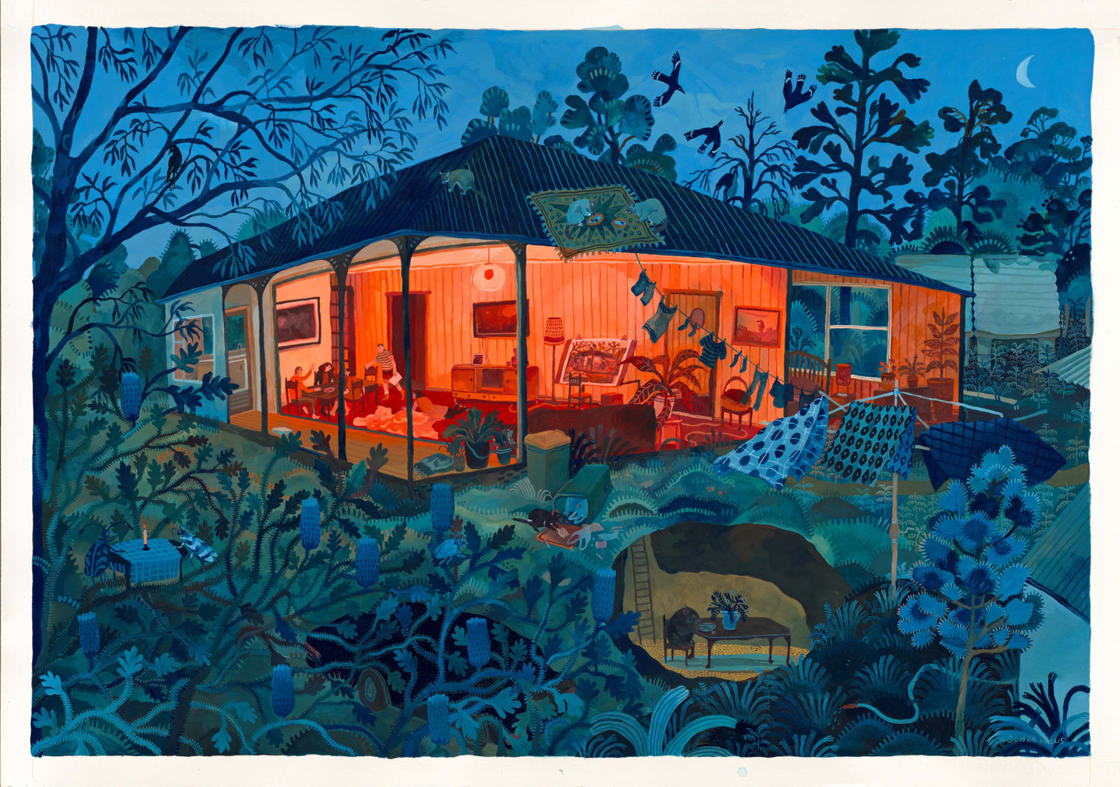 Nicola Gower Wallis, Dinnertime, 2023