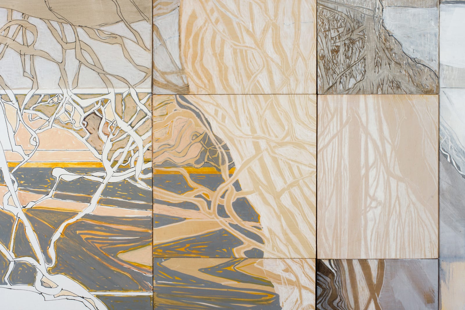 Caroline Rannersberger, Sienna Trees and Ocean , 2022