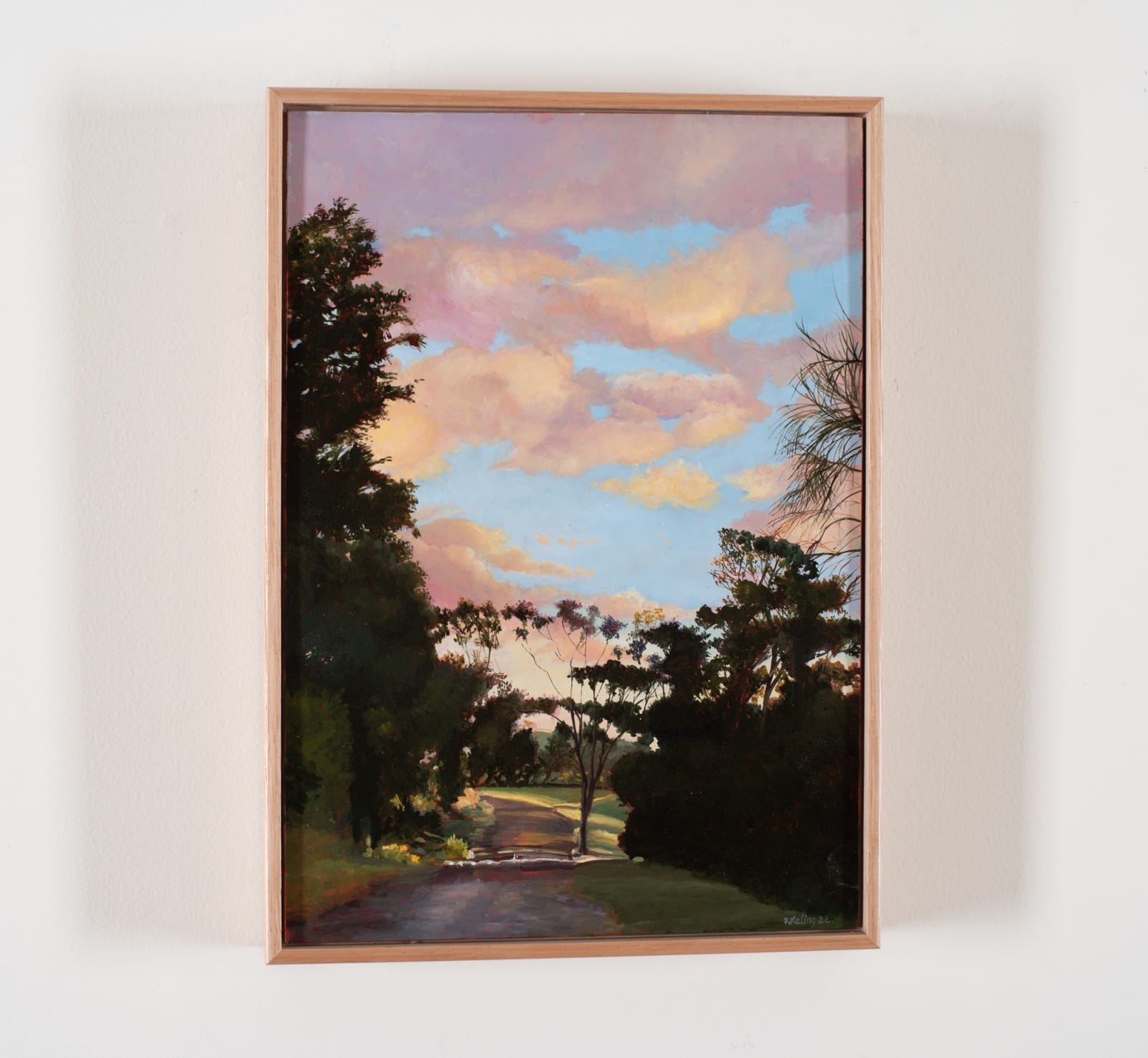 David Keeling, Pink sky at night, 2022