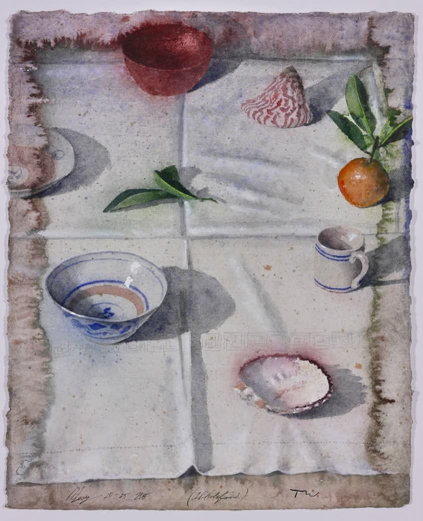 Thornton Walker, Arrangement on a cloth IV, 2015
