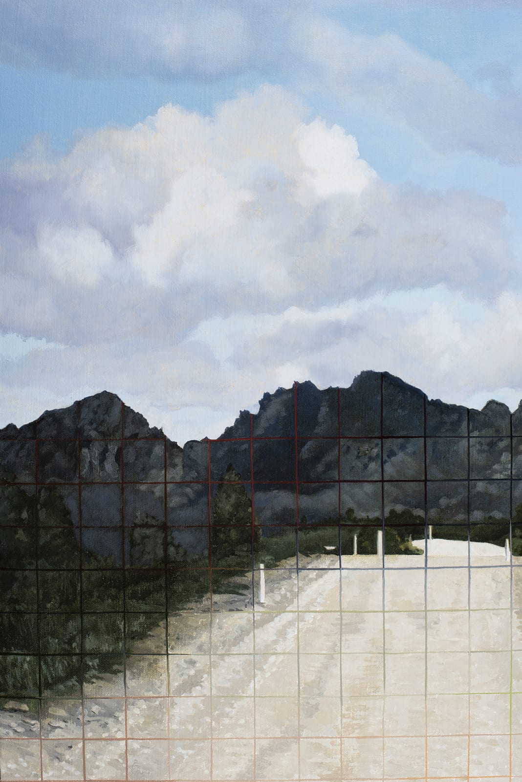 David Keeling and Danielle Wood, The road back (inset after Olegas Truchanas), 2021