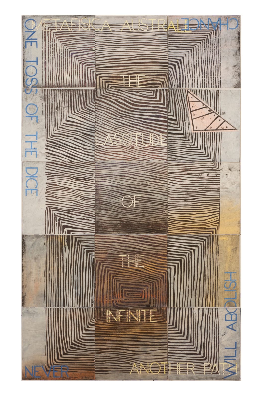 Imants Tillers, Of the Infinite, 2024