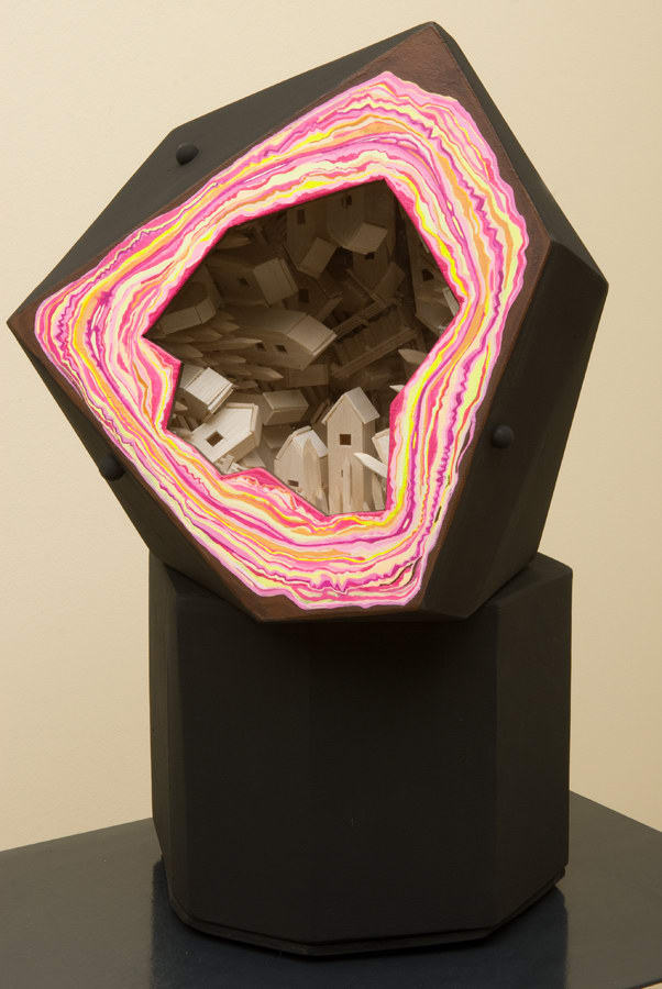 Tricky Walsh, Light emitting geode, 2012