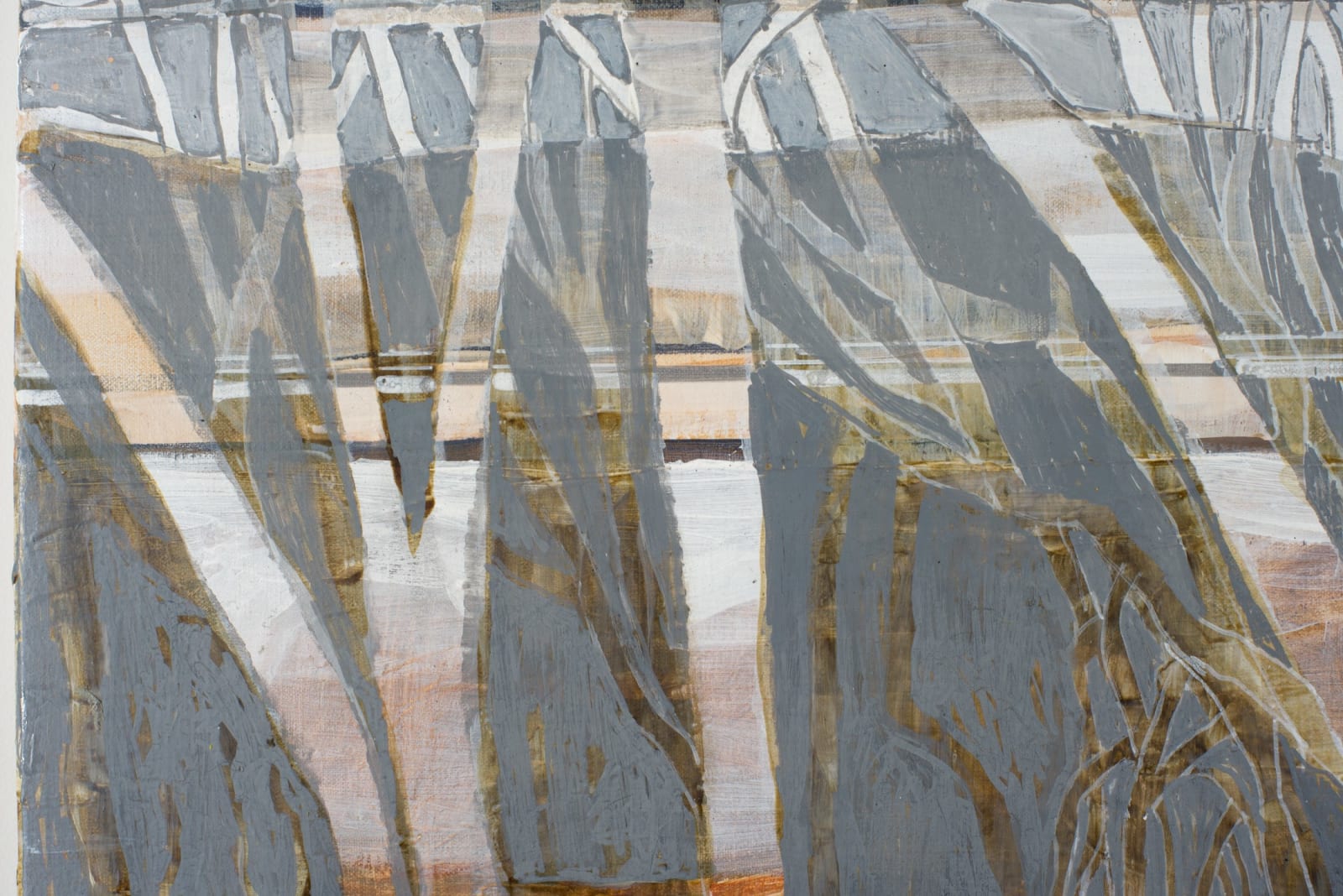 Caroline Rannersberger, Ochre Trees and Ocean , 2022