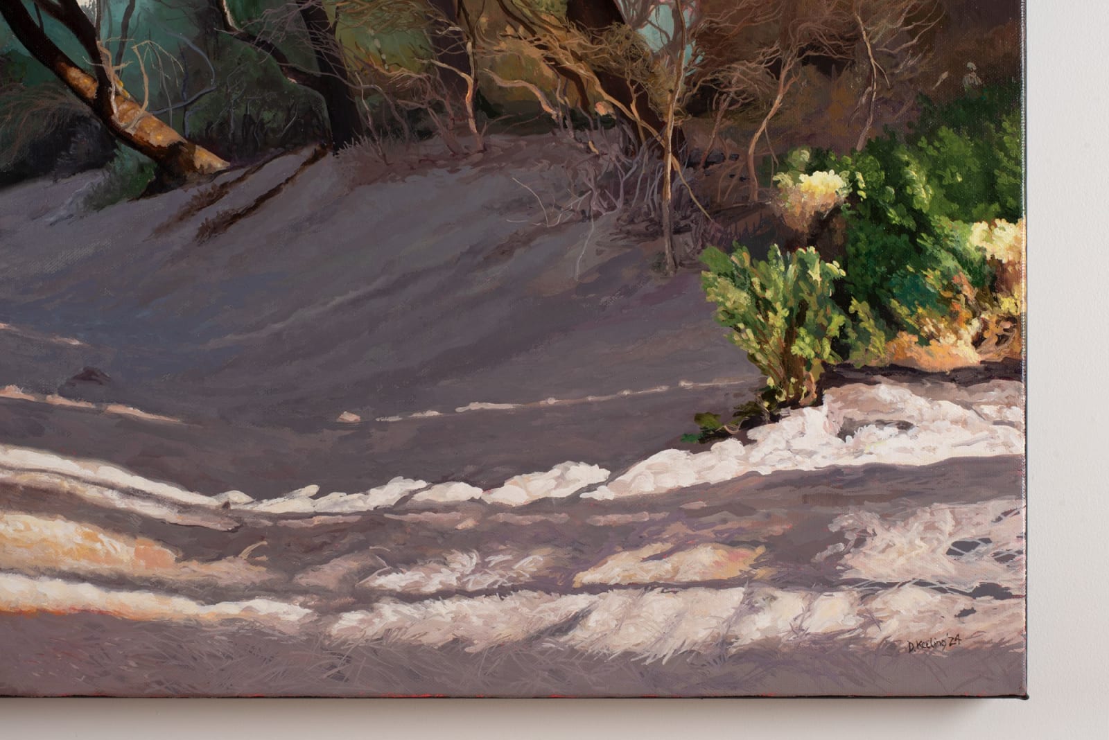 David Keeling, Shadows dance, 2024