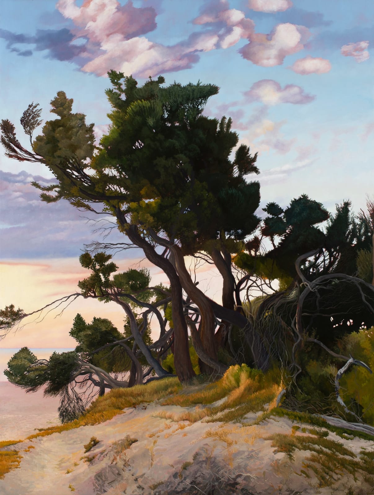 David Keeling, 4.45pm. Last light Richardson's Beach, 2022