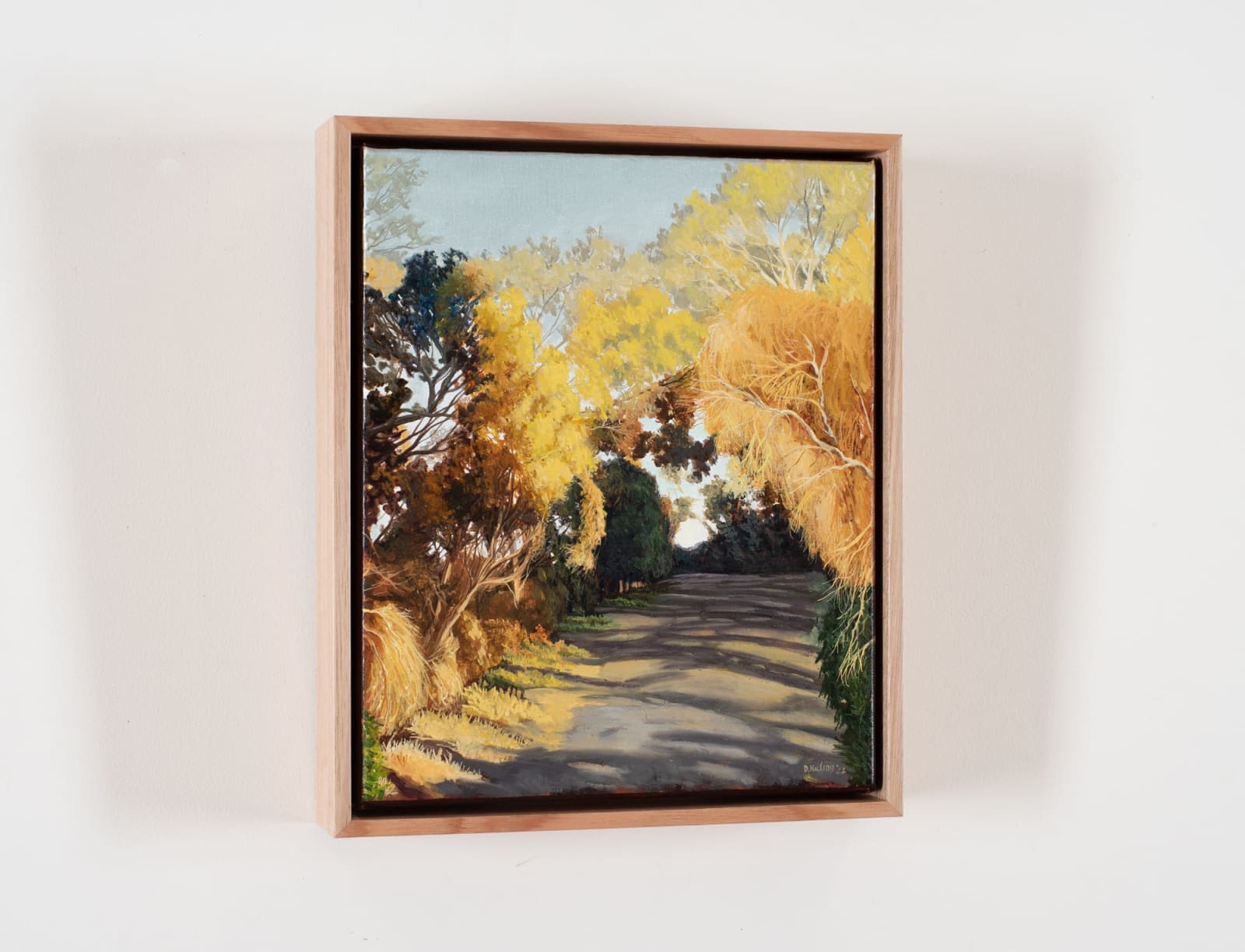 David Keeling, Up early along an old road, 2022