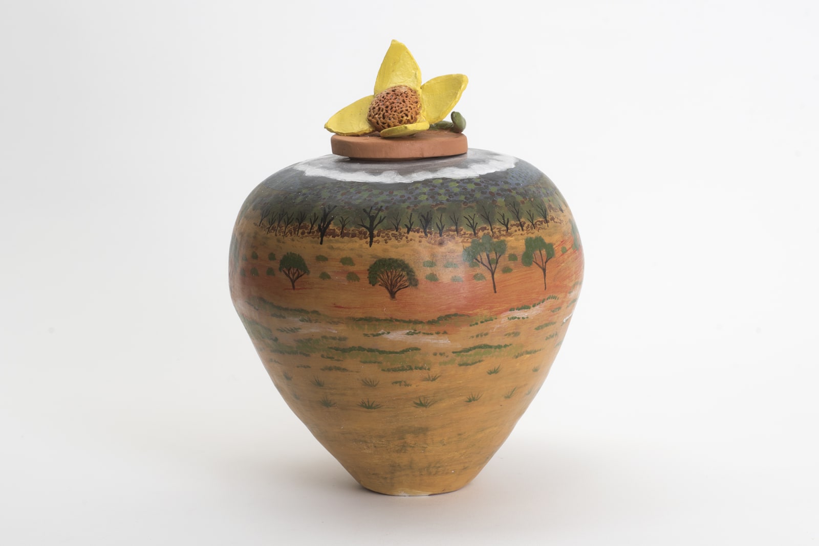 Rona Rubuntja Panangka, Desert Flowers, 2017