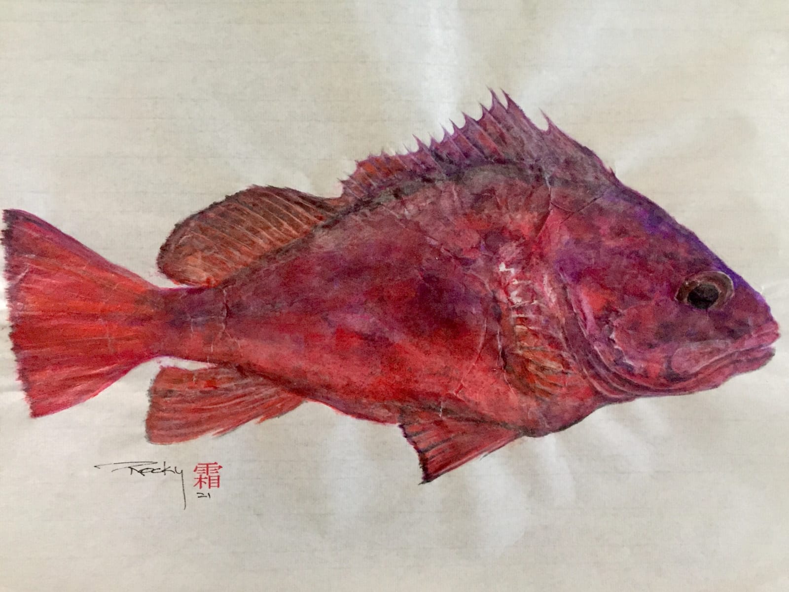 Rocky Frost, Red Rockfish #9