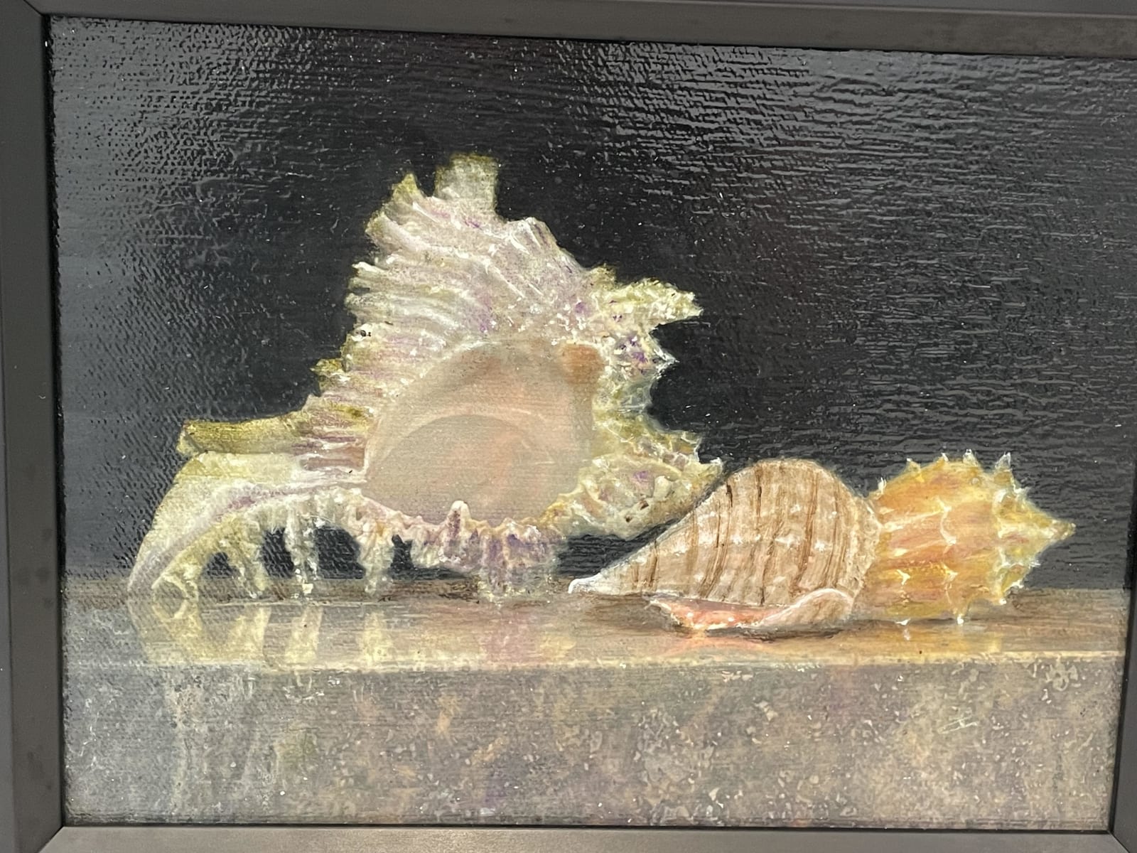 Andrea Leavitt, Three Shells On Marble
