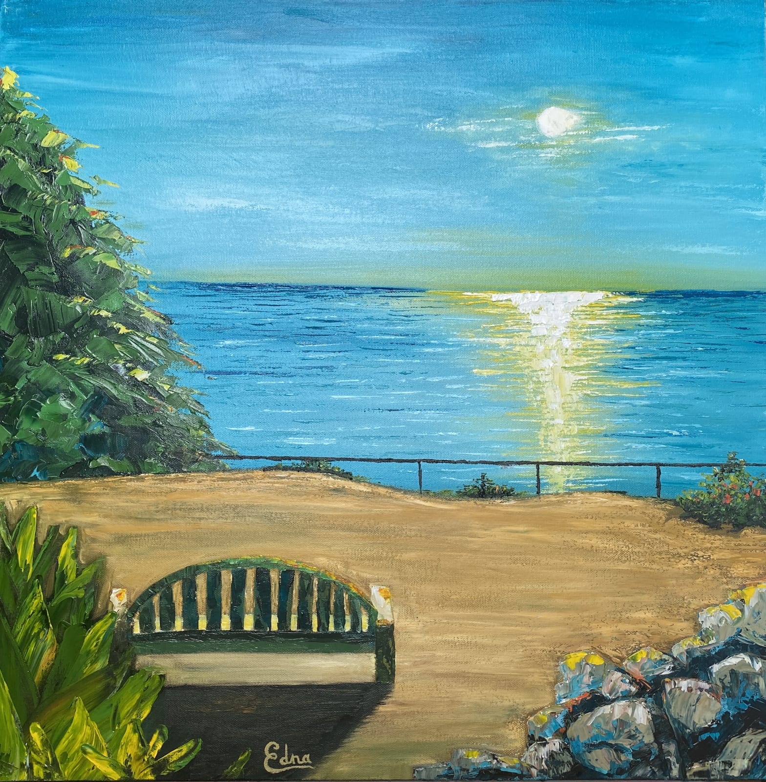 Edna Pines, Seaside Scape
