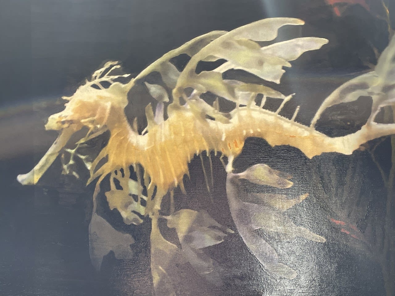 Andrea Leavitt, Sea Dragons Diptych Right Panel