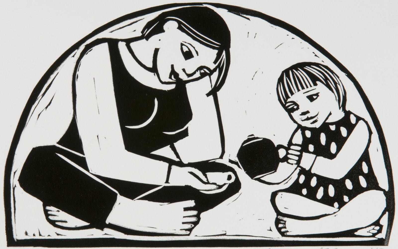 Anita Klein PPRE Hon. RWS, Tea for Two