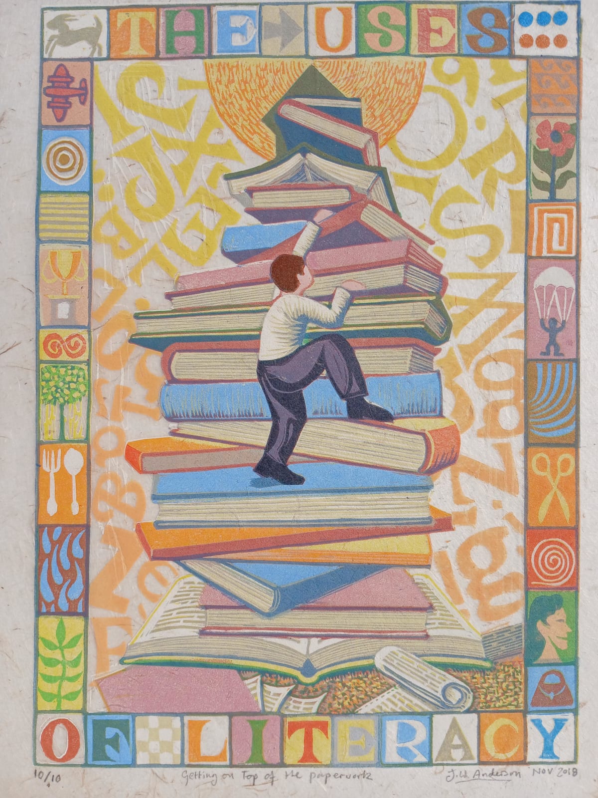 Jim Anderson RE, Getting On Top Of The Paperwork (the uses of literacy)