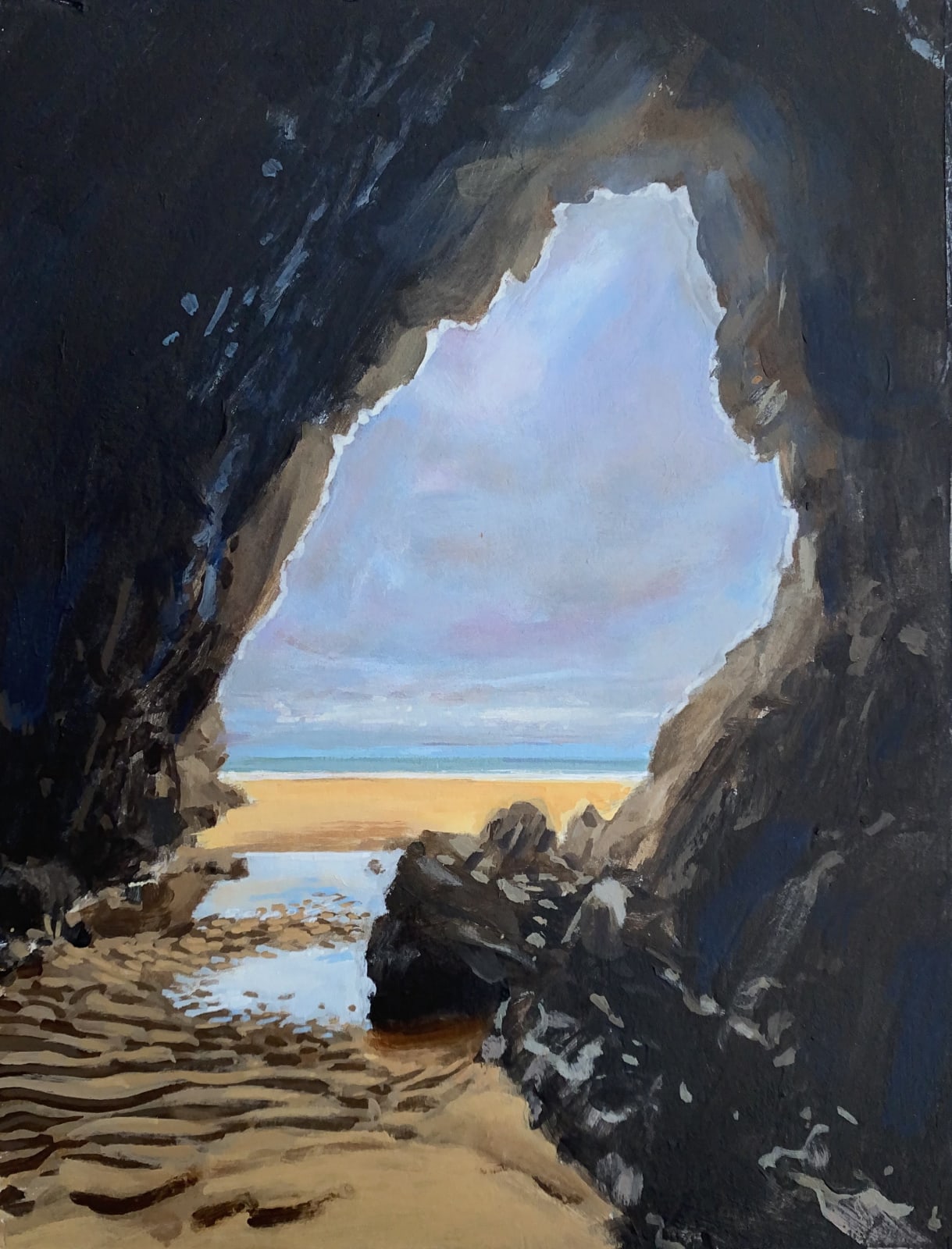 Paul Regan VPRWS, Three Cliffs Bay, Gower