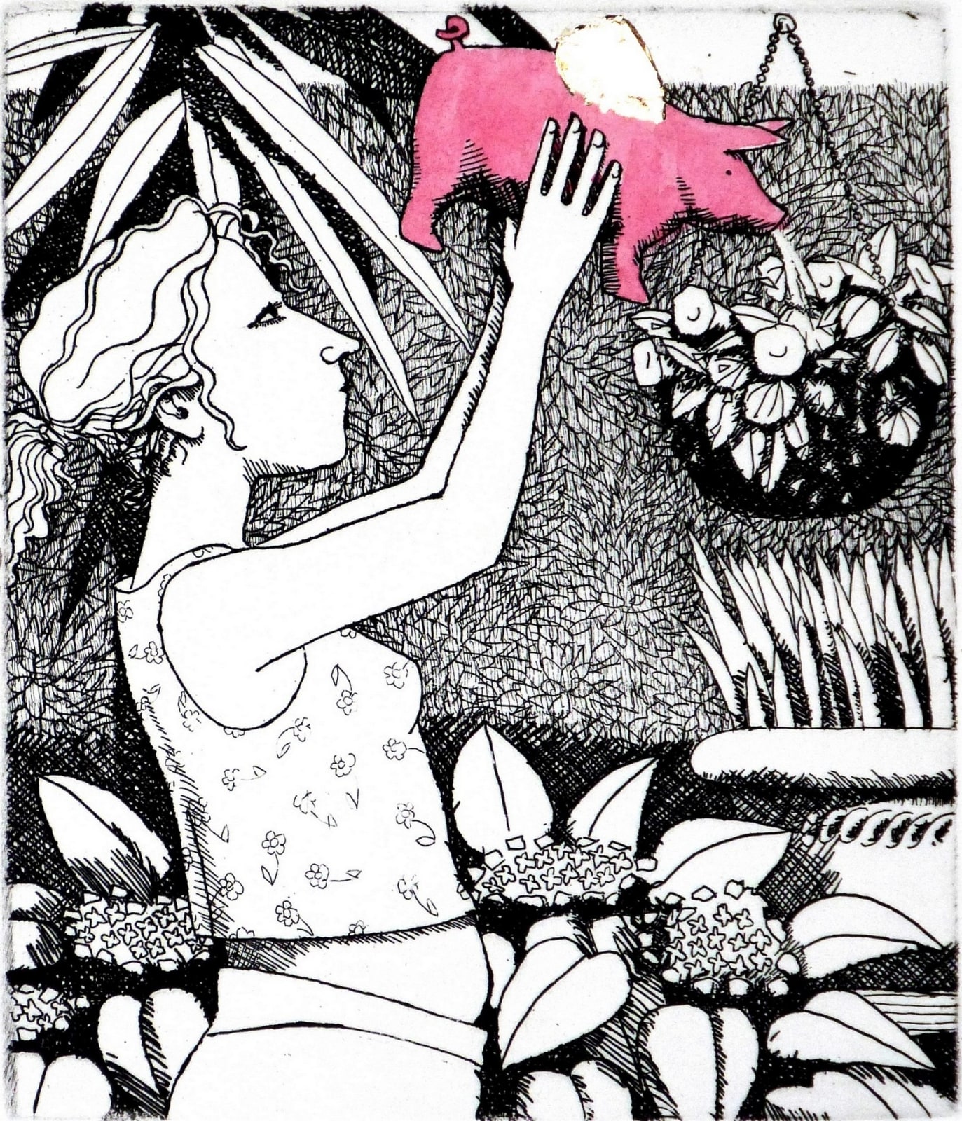 Frans Wesselman RE, Watering Pig