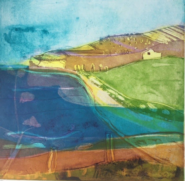 Louise Davies RE, By the Sea